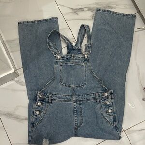 Blue Denim Overalls